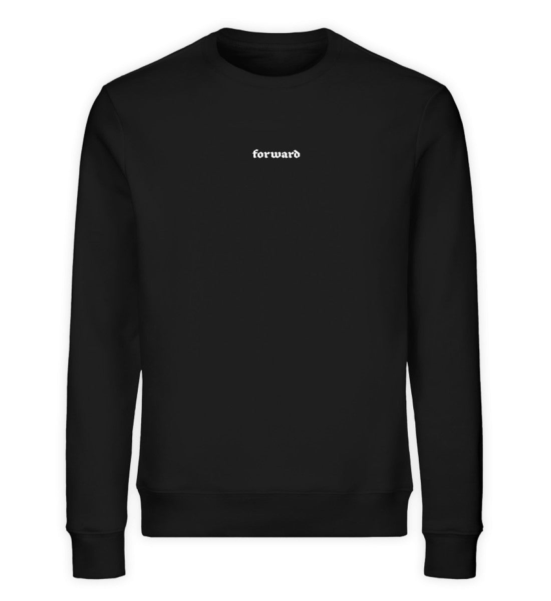 Schwarzes Sweatshirt forward Schriftzug