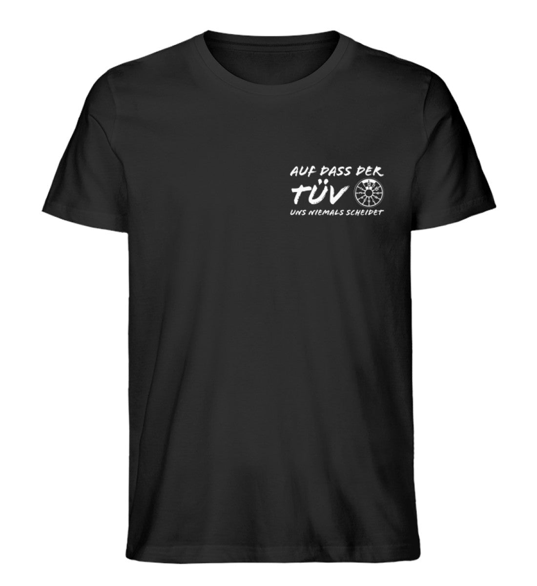 Schwarzes TÜV T-Shirt