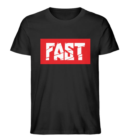 Schwarzes Fast Shirt